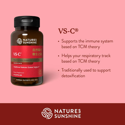 Concentrado TCM VS C 30 Capsulas Refuerzo Inmunologico Natural Natures Sunshine