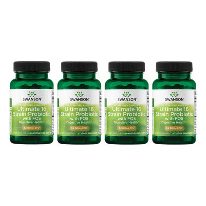 Probiótico Natural Con FOS Prebiótico 16 Cepas Apoyo Digestivo Dr Stephen Langer