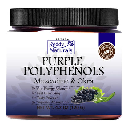 Suplemento De Polifenoles Morados Antioxidante Con Extracto De Uva Muscadina