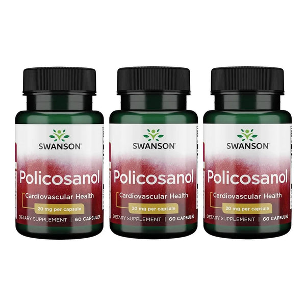 Policosanol Natural 90 Capsulas Suplemento Salud Cardiovascular Corazon Y Colesterol