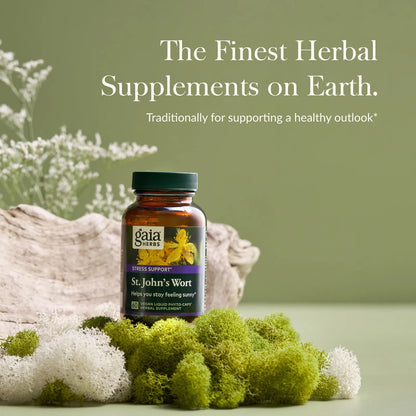 Hierba De San Juan Suplemento Natural 60 Cápsulas Veganas Para Apoyo Emocional