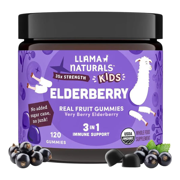 Gomitas De Saúco Para Niños Apoyo Inmune Con Vitamina C Zinc Veganas