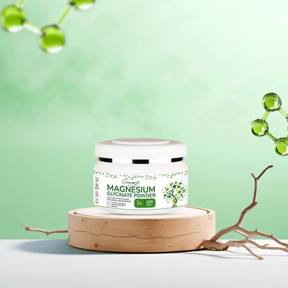 Polvo De Magnesio Glicinato 220 Mg Para Descanso Profundo Y Claridad Mental