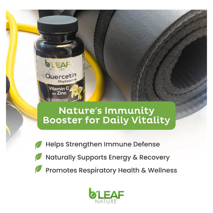 Fitosoma Quercetina 1000 Mg Con Vitamina C Y Zinc Apoyo Inmune Y Alergias