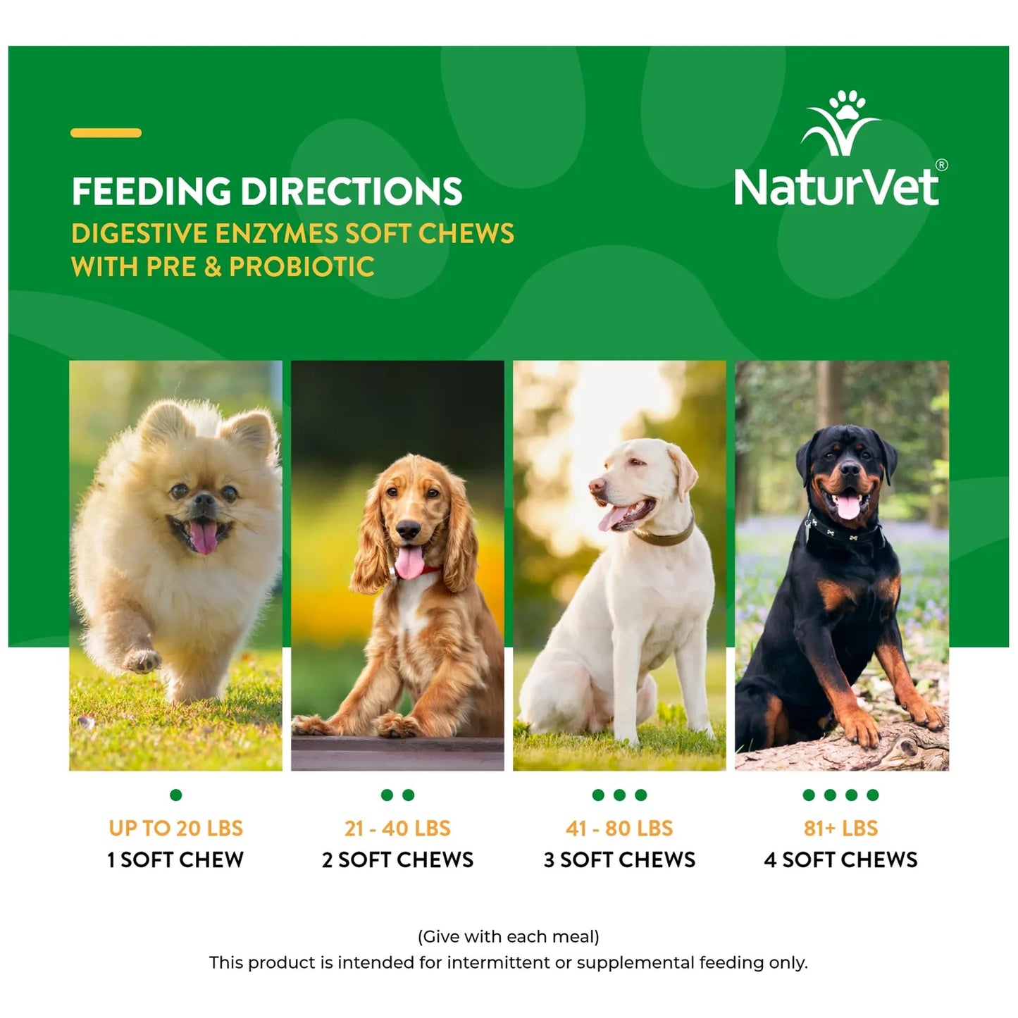 Probiótico Masticable Con Enzimas Digestivas Para Perros 90 Soft Chews Salud Digestiva