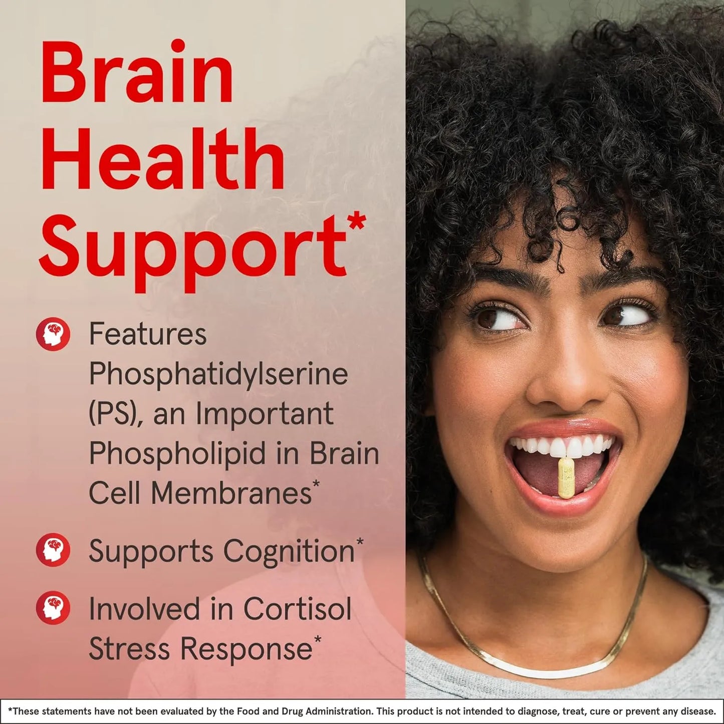 Fosfatidilserina 100 Mg Jarrow Formulas Soporte Cerebral 60 Capsulas