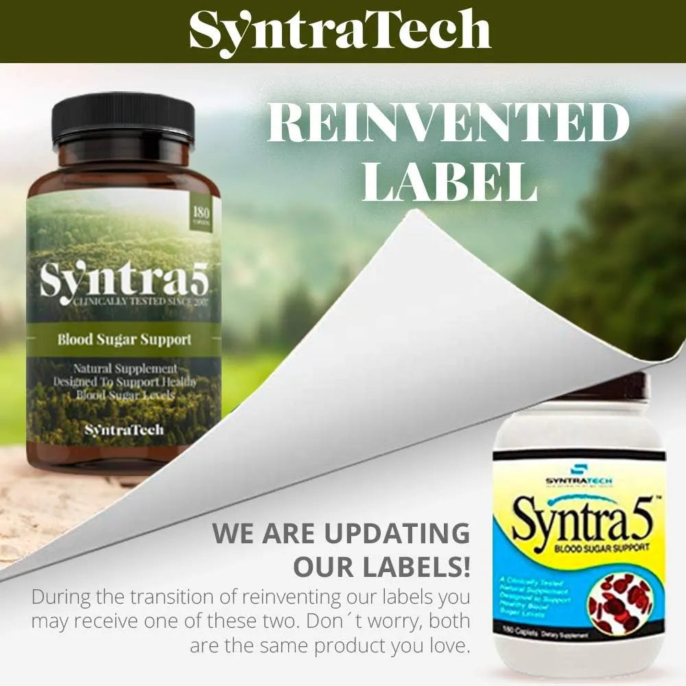 Syntra5 180 Capsulas Energia Y Vitalidad Formula Avanzada Usa