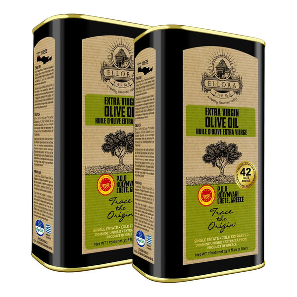 Aceite De Oliva Virgen Extra Primera Extracción Fría Ellora Farms DOP Grecia