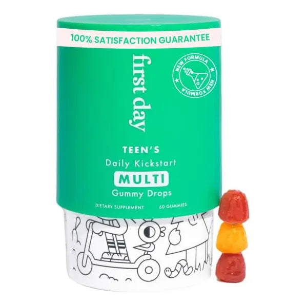 Vitaminas Orgánicas Adolescentes 12 A 17 Años Gomitas Nutrición Completa