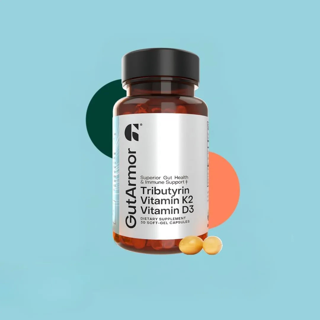Capsulas De Butirato Puro 350 Mg Con Vitamina D3 Y K2 Salud Intestinal E Inmunologica