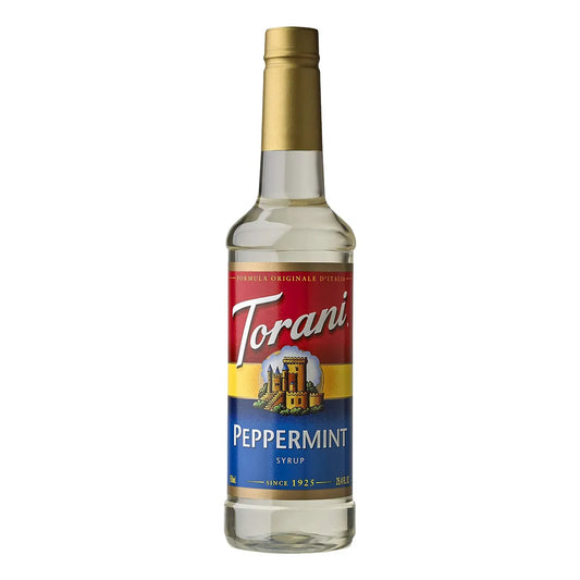 Jarabe Torani Menta 25.4 Onzas Sabor Fresco Y Versatil En Cocina