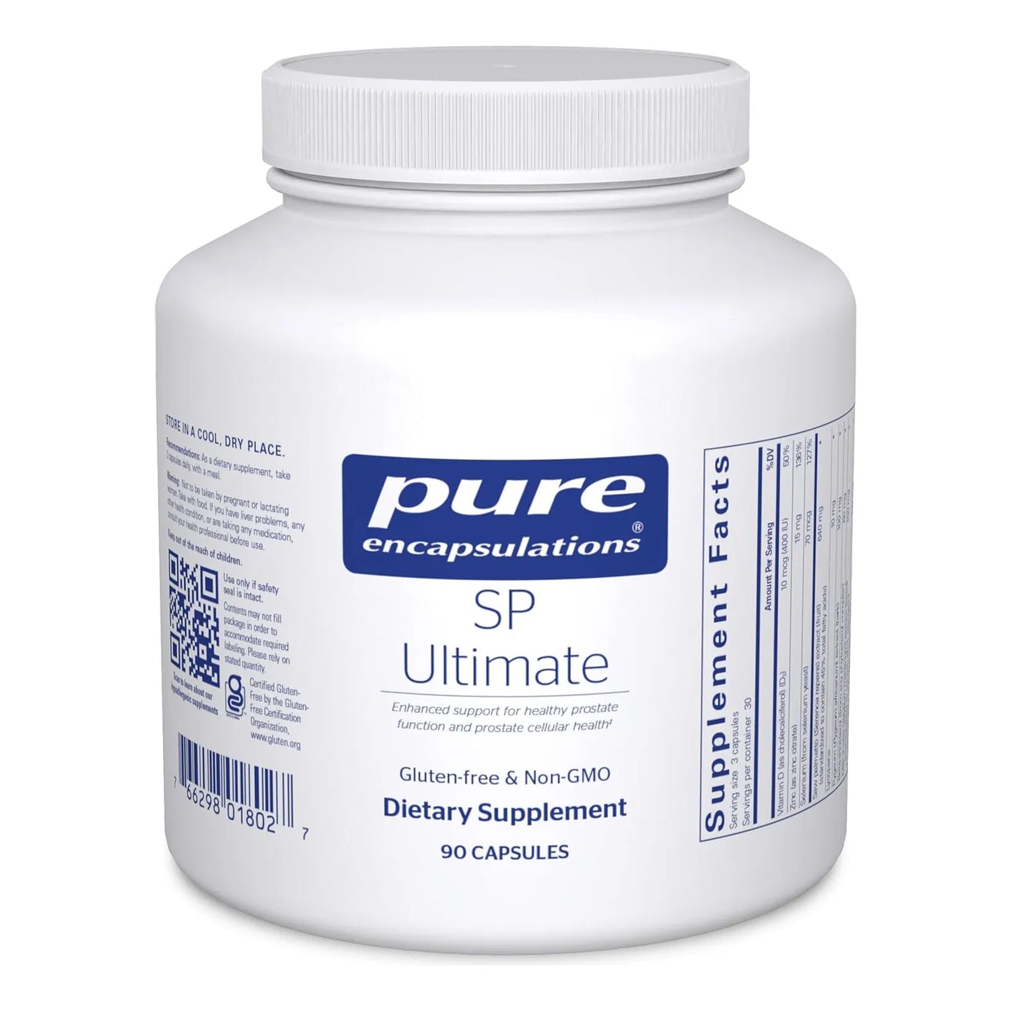 Pure Encapsulations SP Ultimate 90 Capsulas Apoyo Salud Prostata Y Celular