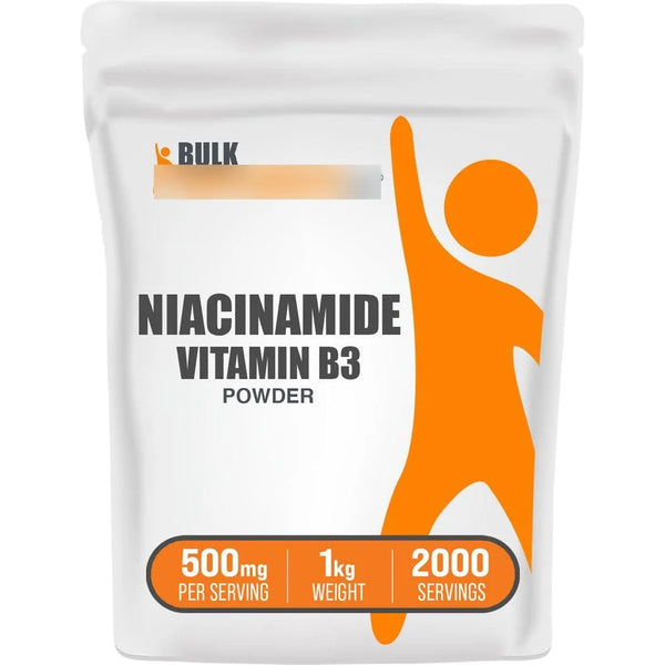 Polvo De Niacinamida 500 Mg Vitamina B3 Piel Radiante Antioxidante