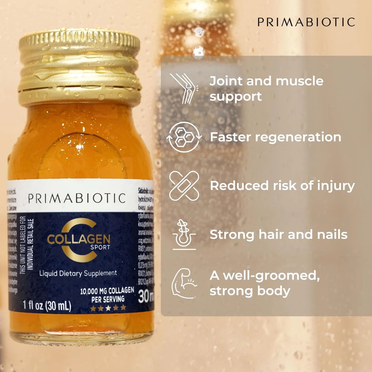 Bebida De Colageno Hidrolizado 10000 Mg Con 12 Vitaminas Salud Piel Cabello