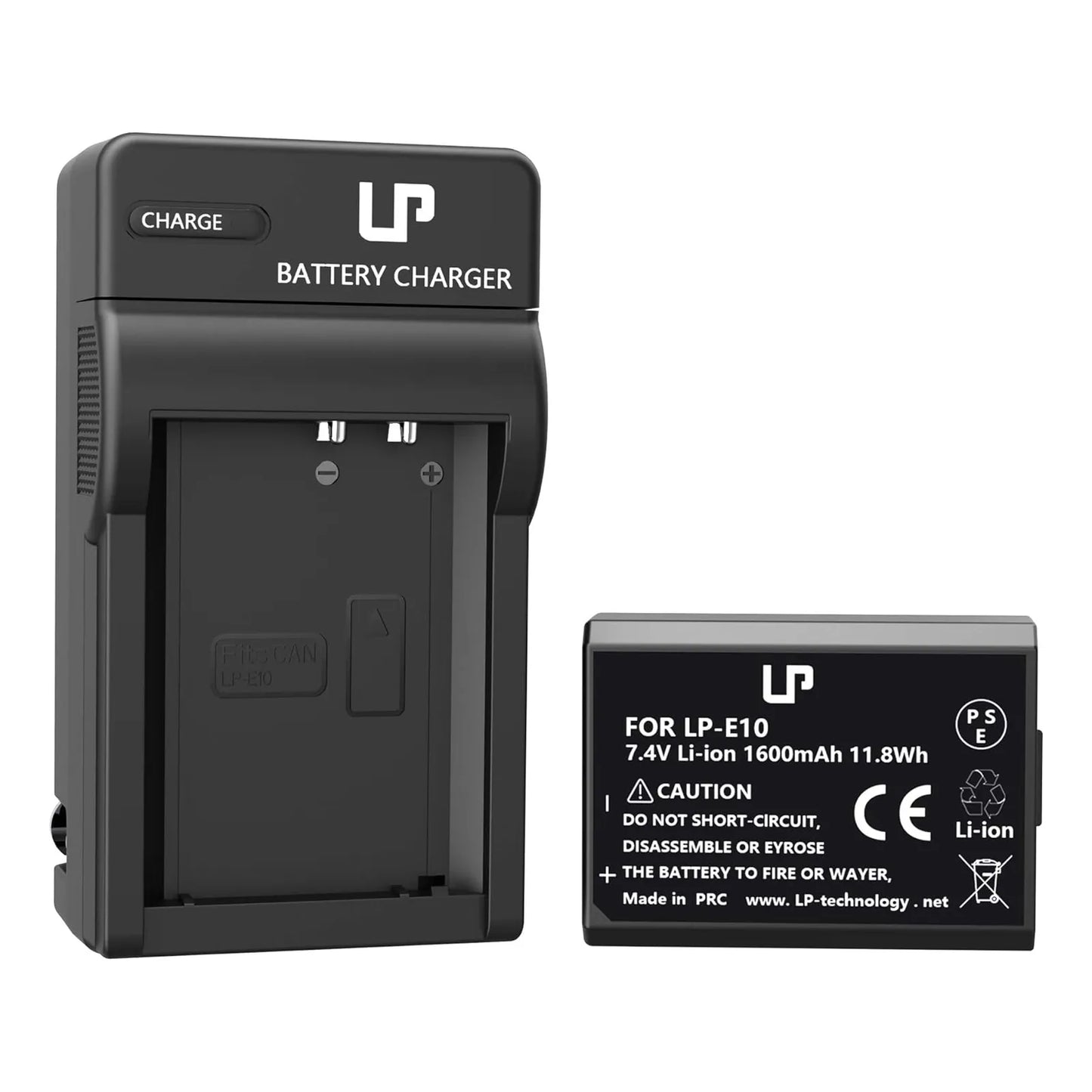 Bateria Y Cargador Lp E10 Para Camaras Canon Rebel T3 T5 T6 Compatible Con Multiples Modelos