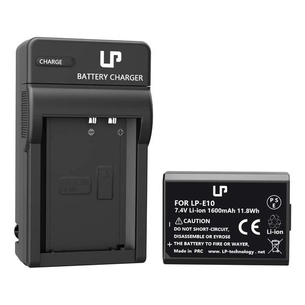 Bateria Y Cargador Lp E10 Para Camaras Canon Rebel T3 T5 T6 Compatible Con Multiples Modelos