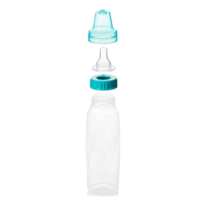 Botellas Plasticas Transparentes Para Bebe 240 Ml Libre De BPA Facil Limpieza