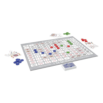 Juego De Secuencia Con Tablero Plegable Diversion Familiar Y Estrategia