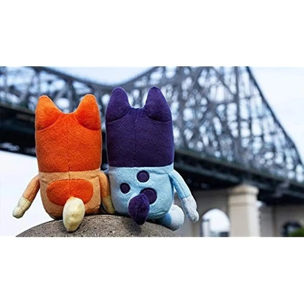 Peluche Bluey Y Bingo Cachorro 20 Cm Hipoalergénico Con Luces