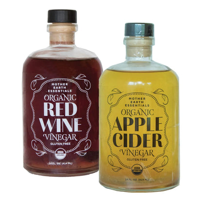 Vinagre De Sidra De Manzana Orgánico Con La Madre Botella 14 Oz