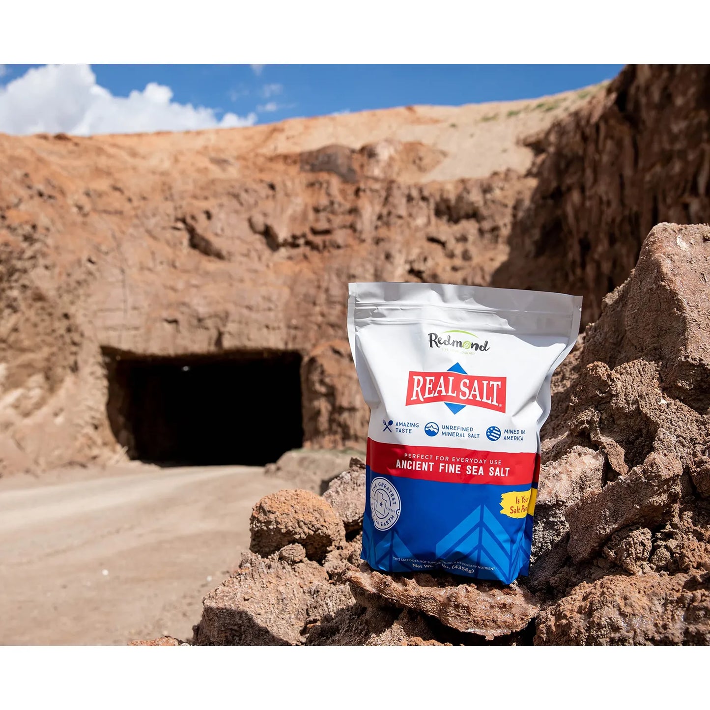 Sal Marina Fina Natural Sin Refinar Bolsa 4.54 Kg Sabor Unico Y Saludable