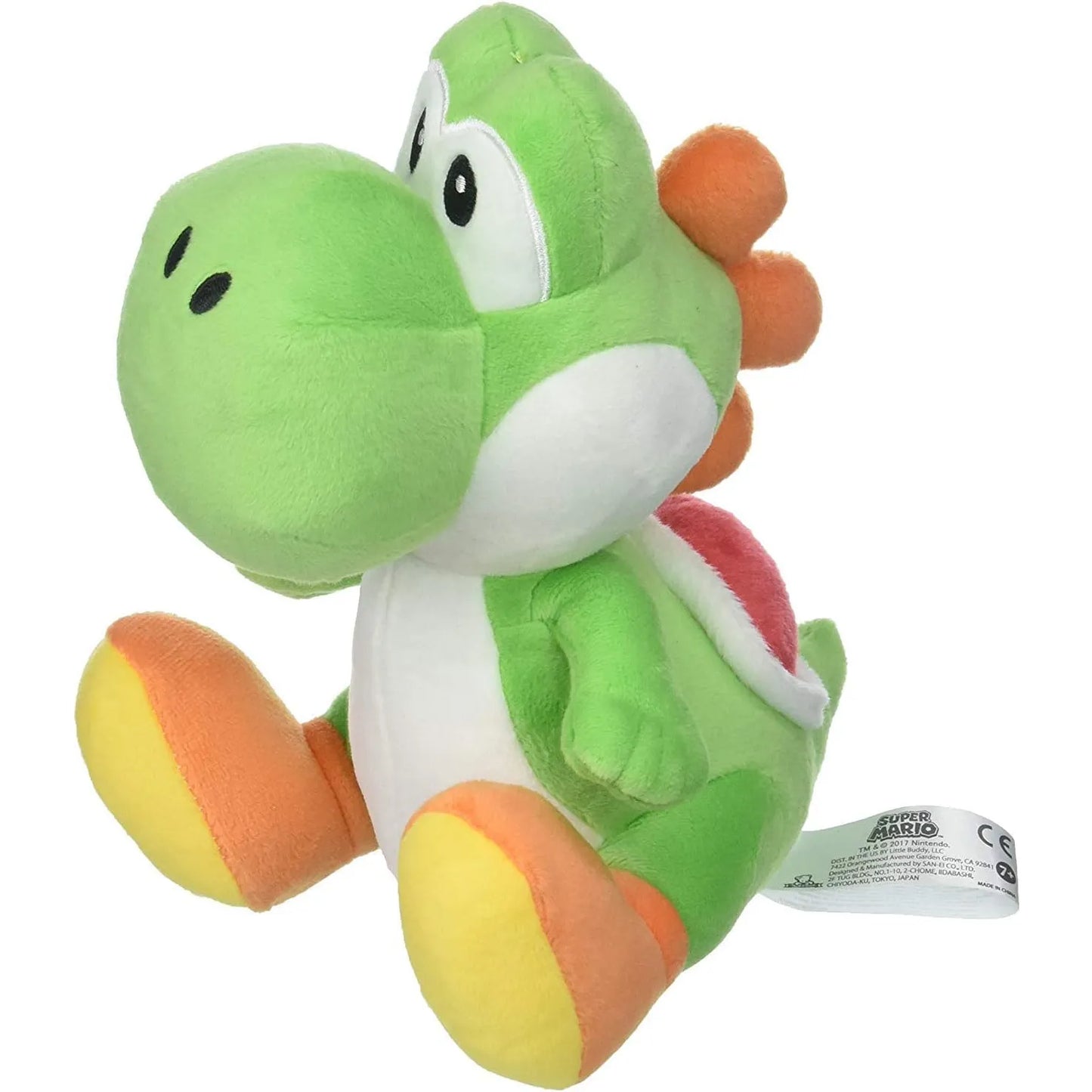 Peluche Yoshi Super Mario 20 Cm Suave Y Tierno Multicolor Little Buddy