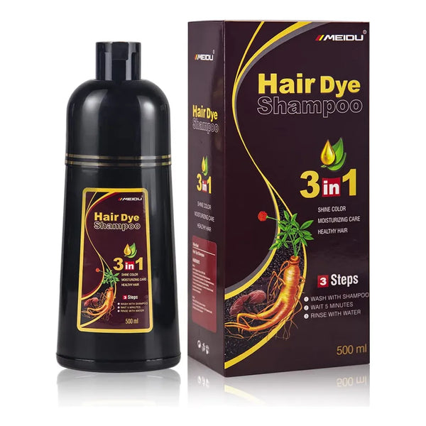 Champu De Color Marron Oscuro Bablabear Cabello Fresco Y Manejable