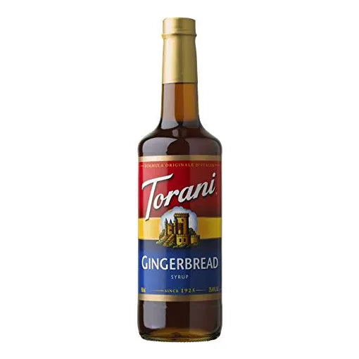 Sirope De Pan De Jengibre Sabor Dulce 750 Ml Ideal Para Bebidas Y Postres