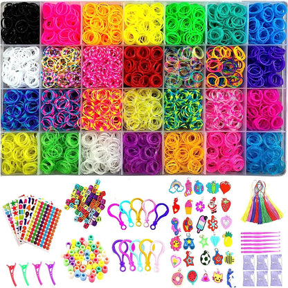 Kit Fabricacion Bisuteria 12000 Piezas YITOHOP Manualidades Niños
