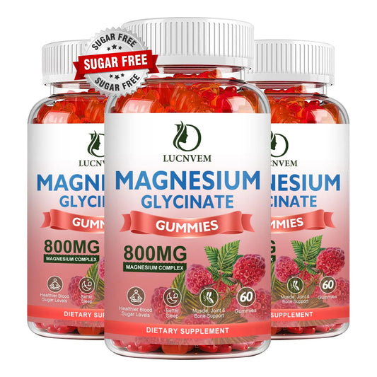 Gomitas De Magnesio 500 Mg Con Malato Taurato Óxido Coq10 Vitamina B6 y D3 Para Relajación y Bienestar