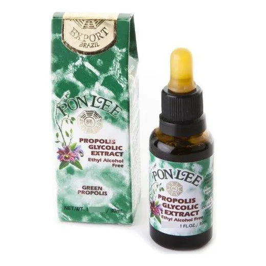 Extracto Liquido Propoleo Abeja Verde Brasil 30ml Sin Alcohol Puro Y Natural