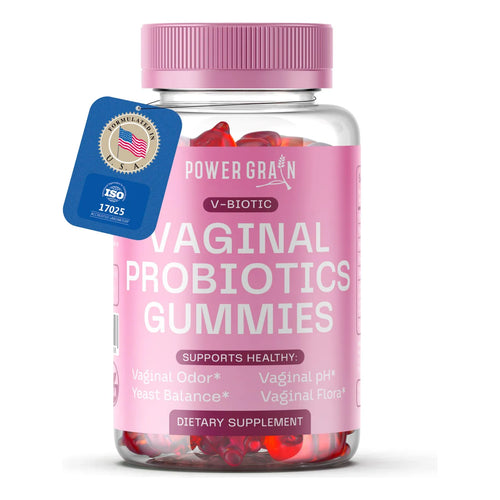 Gomitas Probióticas Para Mujeres Sabor Frambuesa 60 Unidades