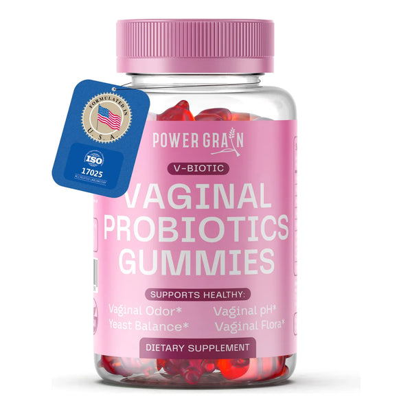 Gomitas Probióticas Para Mujeres Sabor Frambuesa 60 Unidades