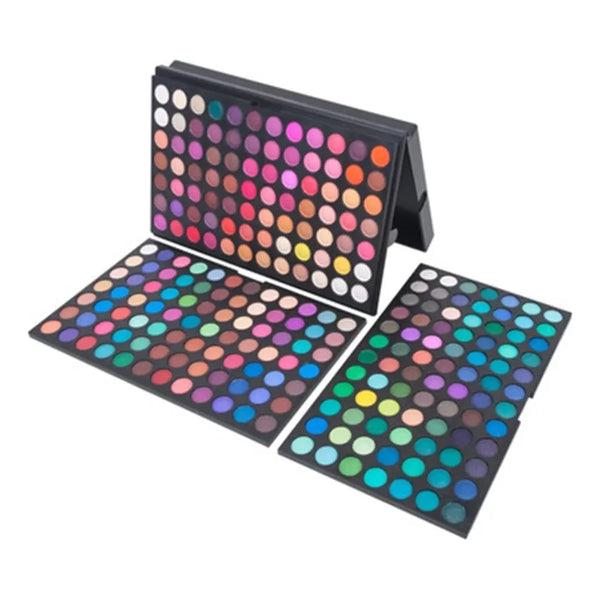 Paleta De Sombras Profesional 252 Colores Mate Y Brillo Kit Maquillaje