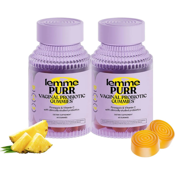Gomitas Probióticas Vaginales Lemme Purr pH Equilibrado Olor Saludable 60 Unidades