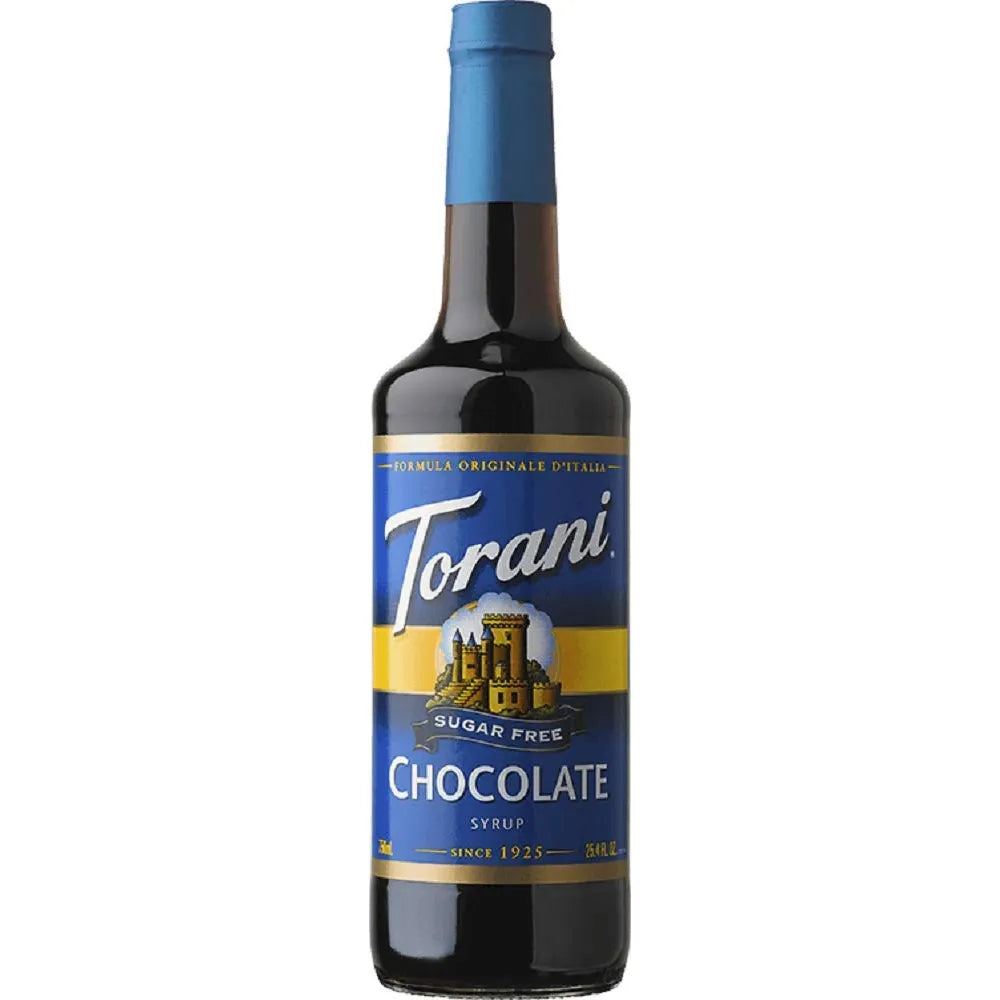 Jarabe Torani Sin Azucar Sabor Chocolate 12.7 Oz Zero Calorias Keto