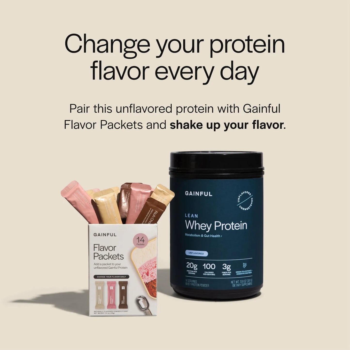 Proteina De Suero Magro En Polvo 20g Porcion Sabor Versatil Sin Aditivos