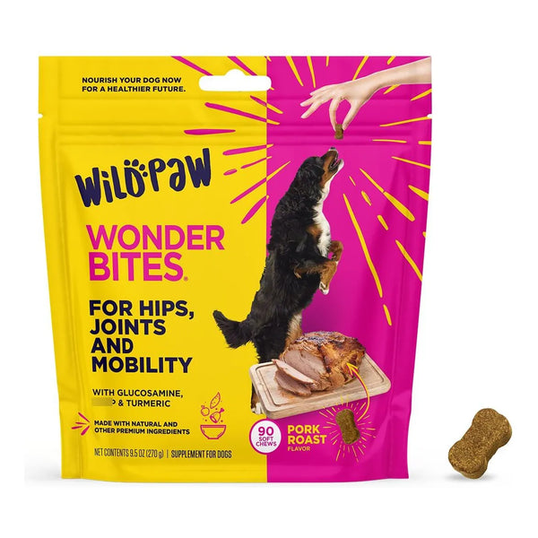 WonderBites Masticables Para Articulaciones Y Caderas En Perros 90 Unidades