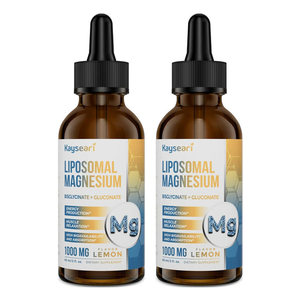 Gotas De Magnesio Liposomal Alta Absorcion Sabor Limon 60 Ml