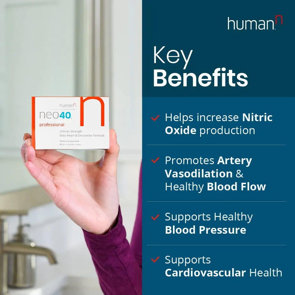 Suplemento Neo40 Professional Para Presión Arterial Y Circulación 60 Tabletas