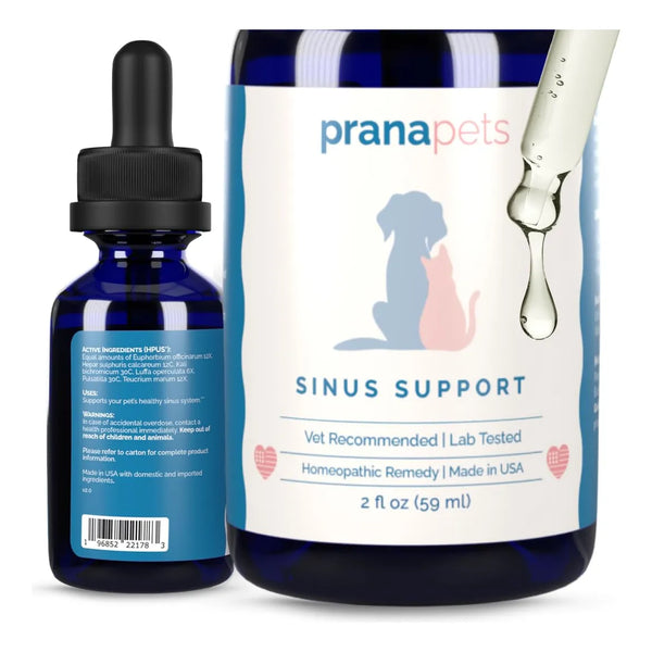 Suplemento Líquido Para Congestión Nasal En Mascotas Alivio Natural Y Seguro
