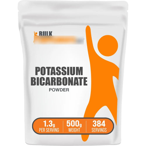 Polvo De Bicarbonato De Potasio Grado Alimenticio 1300 Mg Suplemento De Potasio Para Hidratacion Y Energia