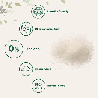 Edulcorante De Fruta De Monje Con Eritritol 1.81 Kg Endulza Sin Culpa