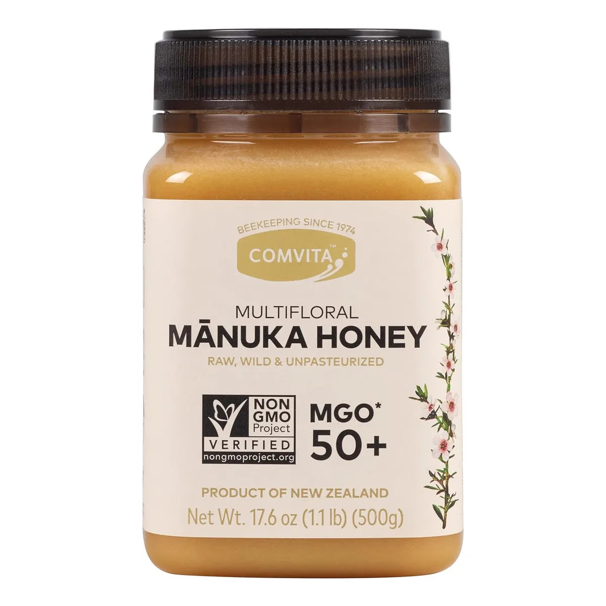 Miel Manuka Multifloral Comvita Mgo 50 500g Vitalidad Natural