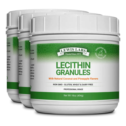 Lecitina De Soja En Gránulos 453 Gramos Fuente De Fosfatidil Colina