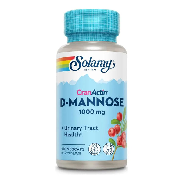 D Manosa Con Extracto Arandano Cranactin 1000 Mg 120 Capsulas Soporte Urinario