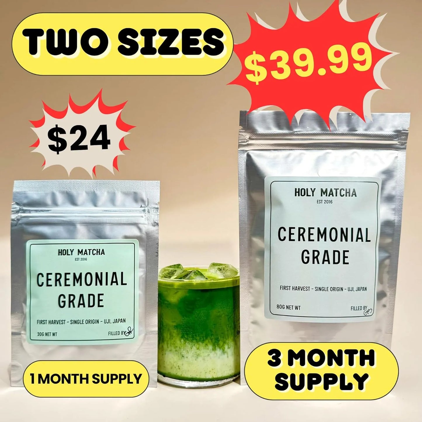 Té Verde Ceremonial En Polvo De Kioto Japón Superalimento Antioxidante Con L Teanina 80 Porciones