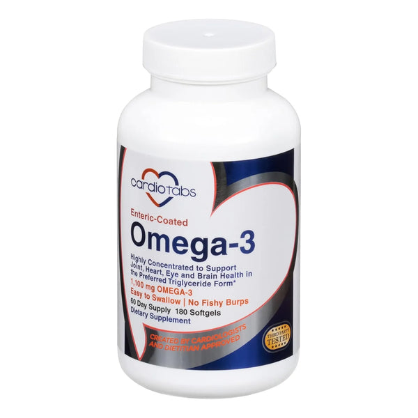 Aceite De Pescado Recubierto Entérico 1100 Mg Omega 3 DHA EPA Sin Regusto