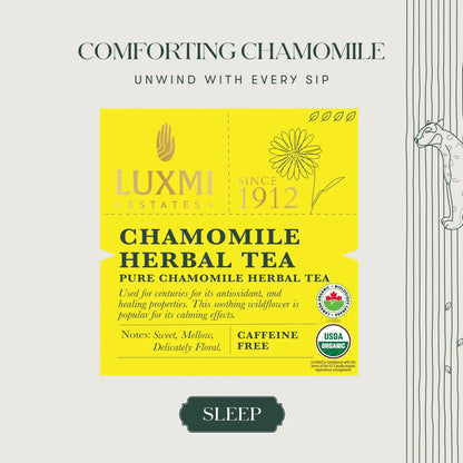 Té De Hierbas De Manzanilla 100 Gr Paquete A Granel 50 Tazas Sin Cafeína
