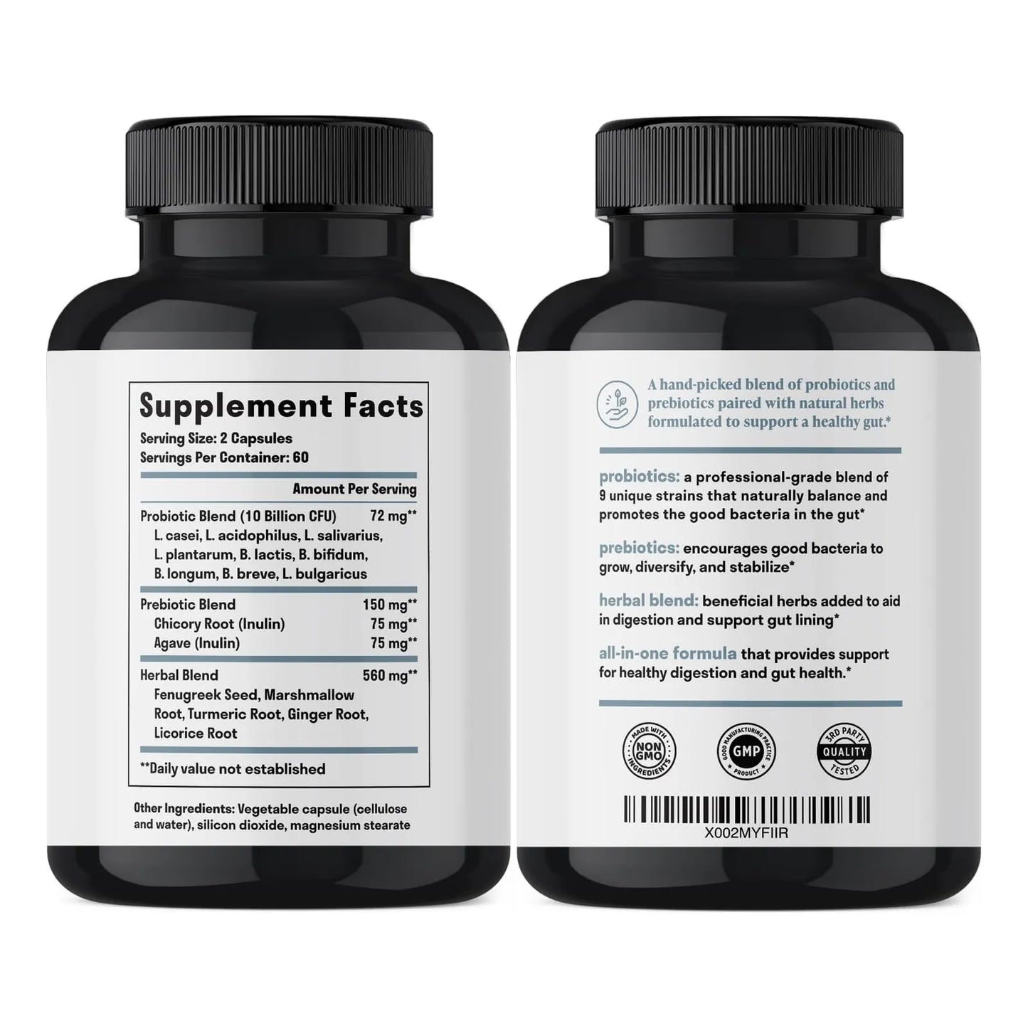 Fórmula Integral De Salud Intestinal Con Probióticos Prebióticos Nuven Gut Health